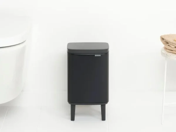 Brabantia Papierkörbe & Recycling-behälter | Abfalleimer^Bo Waste Bin Hi, 4 l, Mattschwarz