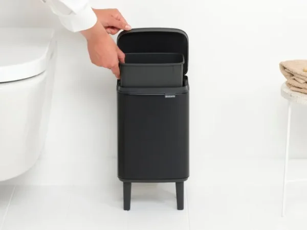 Brabantia Papierkörbe & Recycling-behälter | Abfalleimer^Bo Waste Bin Hi, 4 l, Mattschwarz