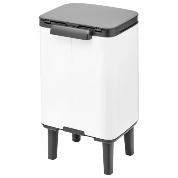 Brabantia Papierkörbe & Recycling-behälter | Abfalleimer^Bo Waste Bin Hi, 4 l, Weiß