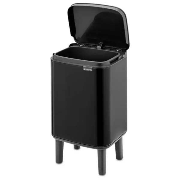 Brabantia Papierkörbe & Recycling-behälter | Abfalleimer^Bo Waste Bin Hi, 4 l, Mattschwarz