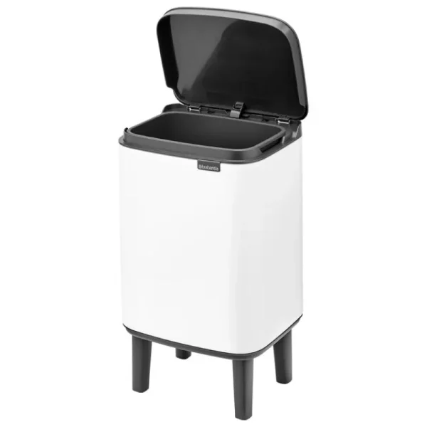 Brabantia Papierkörbe & Recycling-behälter | Abfalleimer^Bo Waste Bin Hi, 4 l, Weiß