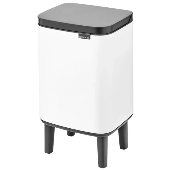 Brabantia Papierkörbe & Recycling-behälter | Abfalleimer^Bo Waste Bin Hi, 4 l, Weiß