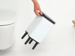 Brabantia Papierkörbe & Recycling-behälter | Abfalleimer^Bo Waste Bin Hi, 4 l, Weiß