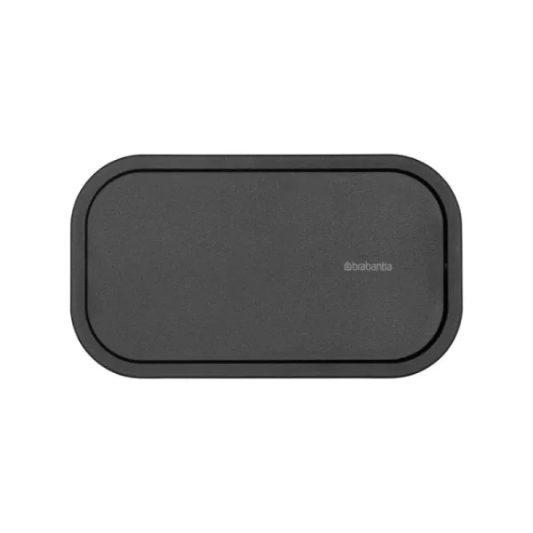 Brabantia Badezimmeraccessoires^MindSet Badezimmer-Mülleimer, Dunkelgrau