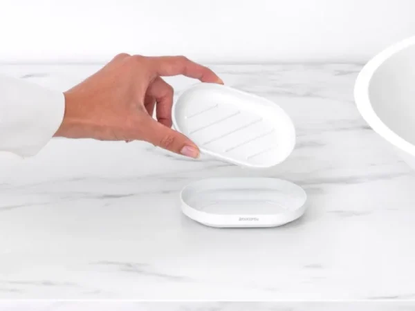 Brabantia Badezimmeraccessoires^MindSet Seifenschale, Mineral Fresh White