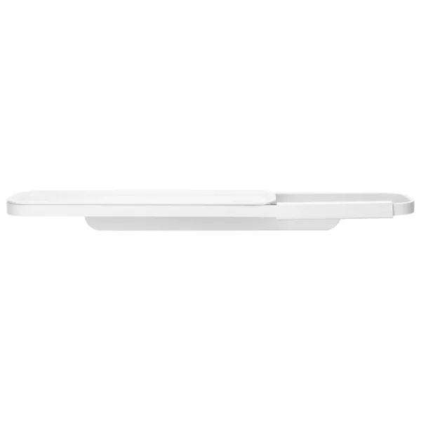 Brabantia Badezimmeraccessoires^MindSet Toilettenpapierhalter mit Ablage, Mineral Fresh White