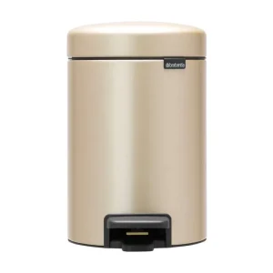 Brabantia Papierkörbe & Recycling-behälter | Abfalleimer^newIcon Treteimer, metallic gold