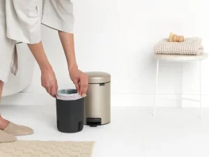 Brabantia Papierkörbe & Recycling-behälter | Abfalleimer^newIcon Treteimer, metallic gold