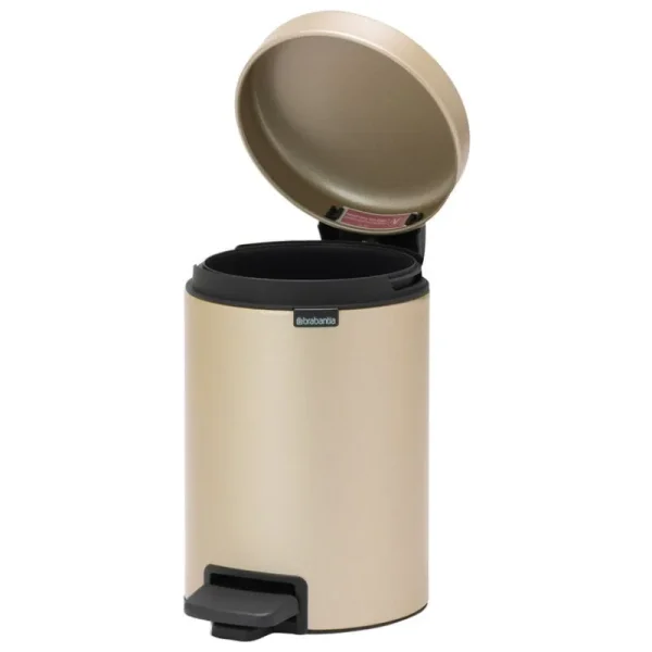 Brabantia Papierkörbe & Recycling-behälter | Abfalleimer^newIcon Treteimer, metallic gold