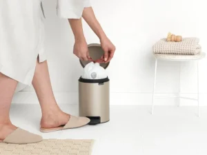 Brabantia Papierkörbe & Recycling-behälter | Abfalleimer^newIcon Treteimer, metallic gold