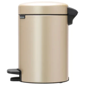 Brabantia Papierkörbe & Recycling-behälter | Abfalleimer^newIcon Treteimer, metallic gold