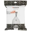 Brabantia Papierkörbe & Recycling-behälter | Abfalleimer^PerfectFit Müllbeutel, 60 l (M), Spenderbeutel mit 40 Stück
