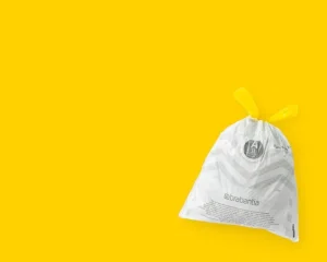 Brabantia Papierkörbe & Recycling-behälter | Abfalleimer^PerfectFit Müllbeutel, 3 l, 20 Stück, A, Weiß