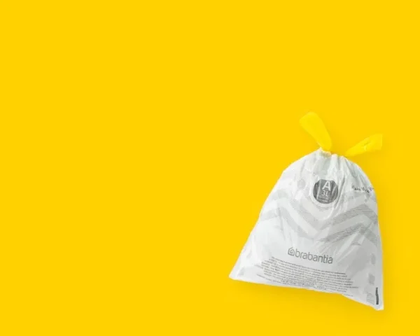 Brabantia Papierkörbe & Recycling-behälter | Abfalleimer^PerfectFit Müllbeutel, 3 l, 20 Stück, A, Weiß