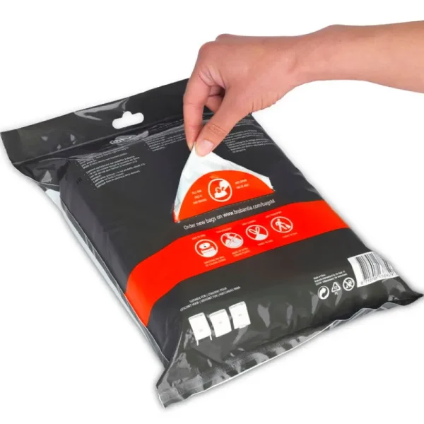 Brabantia Papierkörbe & Recycling-behälter | Abfalleimer^PerfectFit Müllbeutel, 60 l (M), Spenderbeutel mit 40 Stück