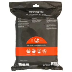 Brabantia Papierkörbe & Recycling-behälter | Abfalleimer^PerfectFit Müllbeutel, 60 l (M), Spenderbeutel mit 40 Stück