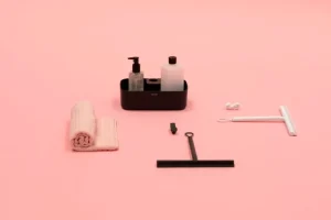 Brabantia Badezimmeraccessoires^ReNew Duschabzieher, Dunkelgrau