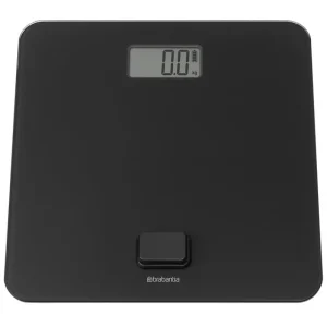 Brabantia Badezimmeraccessoires^ReNew Personenwaage, batterielos, Dunkelgrau