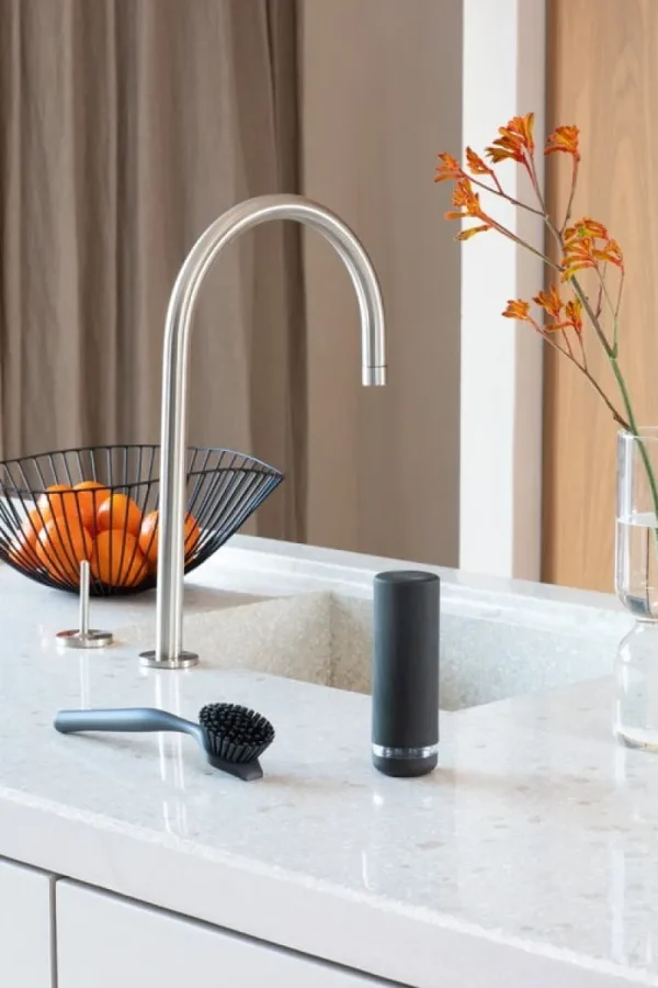 Brabantia Badezimmeraccessoires | Küchenutensilien^SinkStyle Seifendosierer, 200 ml, Dunkelgrau