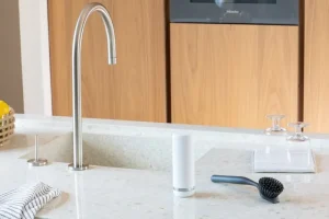 Brabantia Badezimmeraccessoires | Küchenutensilien^SinkStyle Seifendosierer, 200 ml, Fresh White