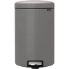 Brabantia Papierkörbe & Recycling-behälter | Abfalleimer^Treteimer newIcon 20 l, Sense of Luxury, grau