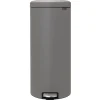 Brabantia Papierkörbe & Recycling-behälter | Abfalleimer^Treteimer newIcon 30 l, Sense of Luxury, grau