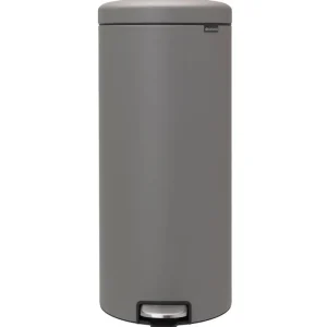 Brabantia Papierkörbe & Recycling-behälter | Abfalleimer^Treteimer newIcon 30 l, Sense of Luxury, grau
