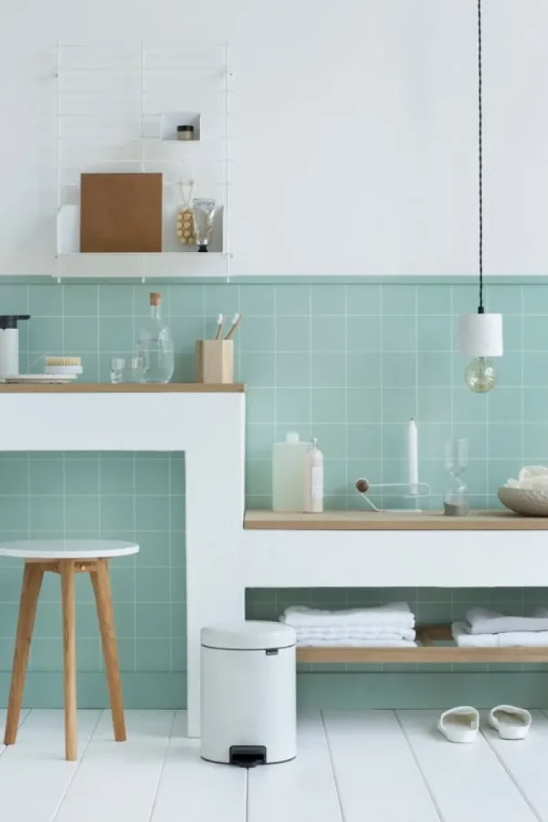Brabantia Papierkörbe & Recycling-behälter | Abfalleimer^Treteimer newIcon, weiß