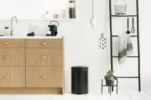Brabantia Papierkörbe & Recycling-behälter | Abfalleimer^Treteimer newIcon, mattschwarz