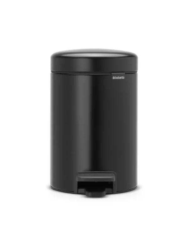 Brabantia Papierkörbe & Recycling-behälter | Abfalleimer^Treteimer newIcon, mattschwarz