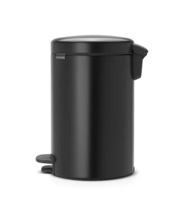 Brabantia Papierkörbe & Recycling-behälter | Abfalleimer^Treteimer newIcon, mattschwarz