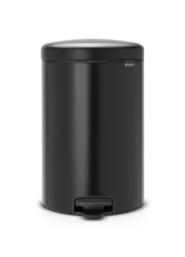 Brabantia Papierkörbe & Recycling-behälter | Abfalleimer^Treteimer newIcon, mattschwarz
