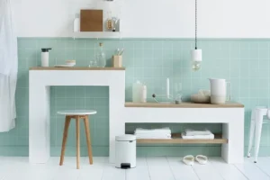 Brabantia Papierkörbe & Recycling-behälter | Abfalleimer^Treteimer newIcon, weiß