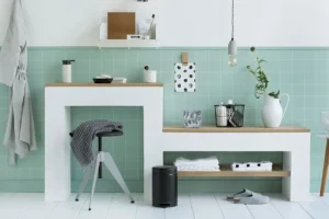 Brabantia Papierkörbe & Recycling-behälter | Abfalleimer^Treteimer newIcon, mattschwarz