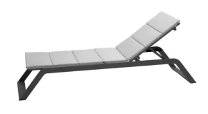Cane-line Outdoor-textilien^Auflage für Siesta Sonnenliege, Hellgrau