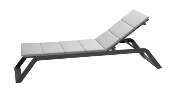 Cane-line Outdoor-textilien^Auflage für Siesta Sonnenliege, Hellgrau