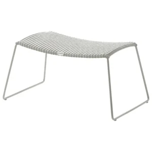 Cane-line Terrassenmöbel | Sitzgelegenheiten^Breeze Fußhocker, Weißgrau