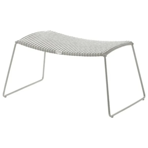Cane-line Terrassenmöbel | Sitzgelegenheiten^Breeze Fußhocker, Weißgrau