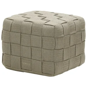 Cane-line Outdoor-textilien | Terrassenmöbel^Cube Fußhocker, taupe