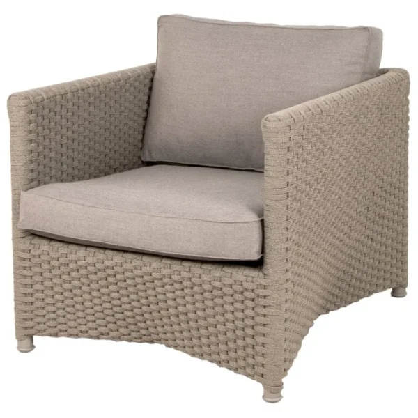 Cane-line Terrassenmöbel^Diamond Loungesessel, Taupe