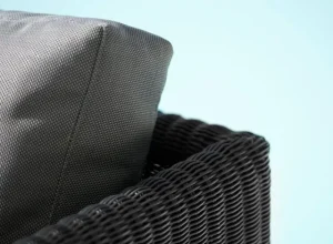 Cane-line Terrassenmöbel^Diamond Loungesessel, Graphit – Grau