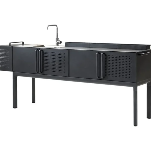 Cane-line Außenküche^Drop Outdoor Küchenmodul mit Spüle
