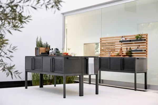 Cane-line Außenküche^Drop Outdoor Küchenmodul mit Spüle