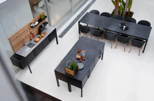 Cane-line Außenküche^Drop Outdoor Küchenmodul mit Spüle