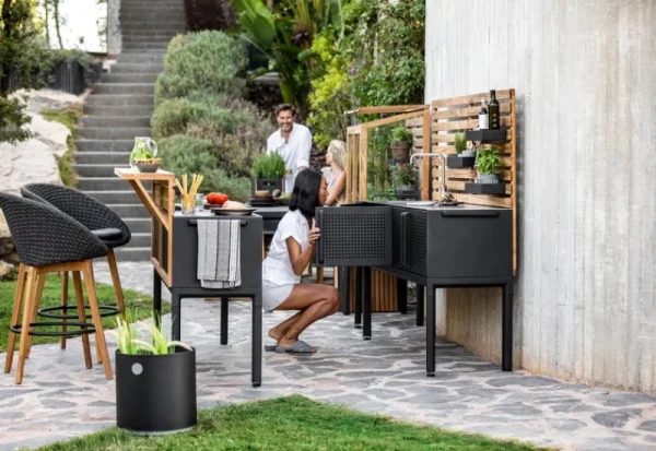 Cane-line Außenküche^Drop Outdoor Küchenmodul mit Spüle