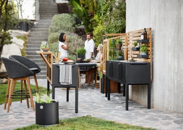 Cane-line Außenküche^Drop Outdoor Küchenmodul mit Spüle