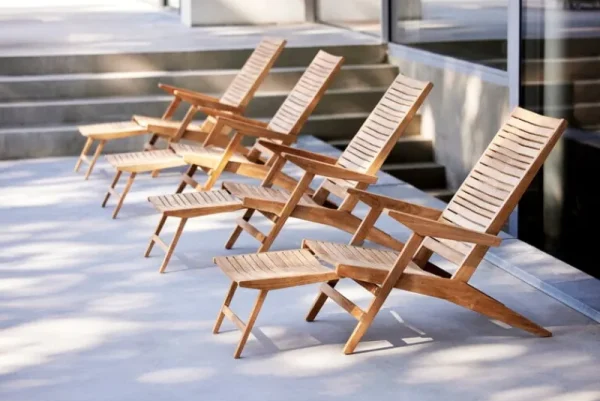 Cane-line Terrassenmöbel^Flip Liegestuhl, Teakholz