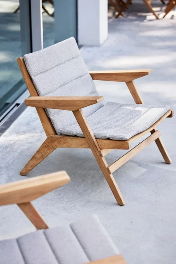 Cane-line Terrassenmöbel^Flip Loungesessel, Teakholz