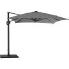 Cane-line Sonnenschirme^Hyde Luxe Sonnenschirm, neigbar, Anthrazit - Beton