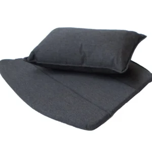Cane-line Outdoor-textilien^Kissenset für Breeze Hochlehner Stuhl, Schwarz